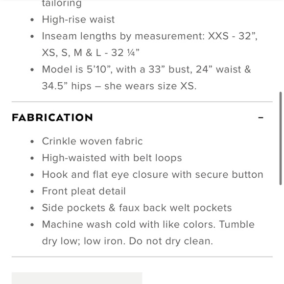 NWT Alo High Waist Dreamscape Trouser - Dark Cactus - Picture 7 of 8